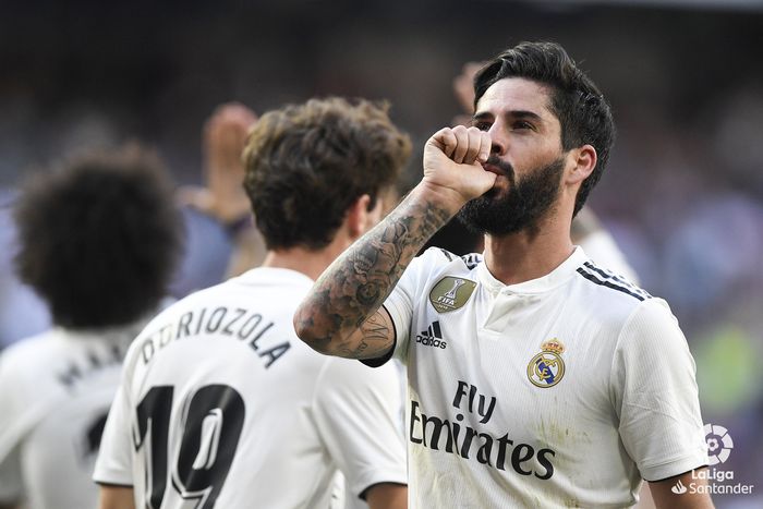 Gelandang Real Madrid, Isco Alarcon, 