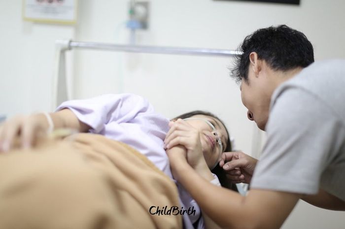 Junior Liem dampingi sang istri saat melahirkan
