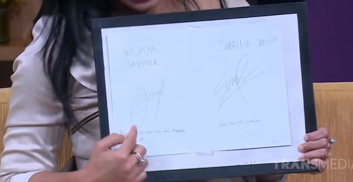 Yosandy seorang grafologi membaca sifat Wijaya Saputra
