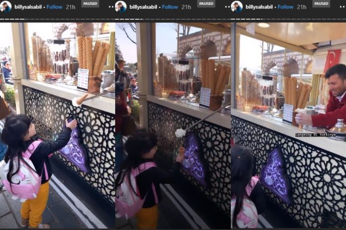 Arsy dijahili penjual es krim Turki sampai ngambek.