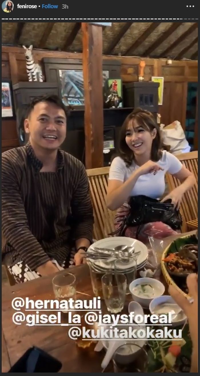 Kedekatan Gisel dan Wijin