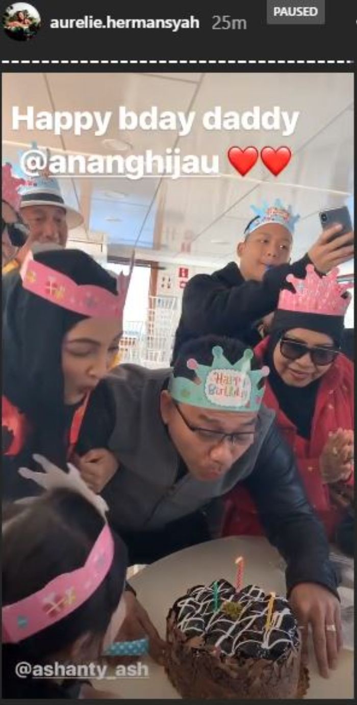 Tak hanya sekali, Anang Hermansyah mendapat kejutan ulang tahun samnpai 2 kali.