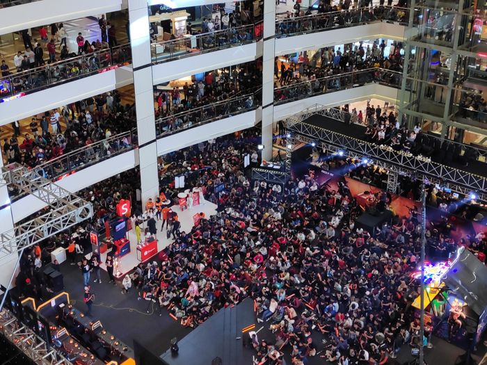 The final atmosphere of the Free Fire Shopee Indonesia Masters
