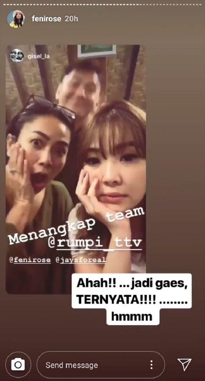 Susul Wijaya Saputra yang Sedang Syuting di Jogja, Gisella Anastasia Diledek Feni Rose: Curiga Ada yang Lain?