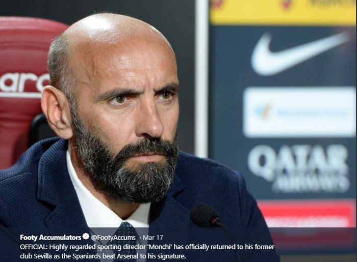 Direktur Olahraga Sevilla, Monchi.