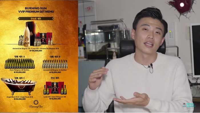 Menu di Burning Sun
