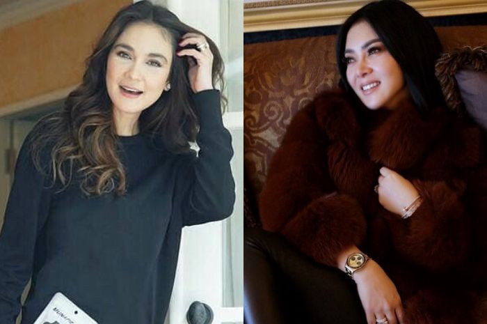 Foto Luna Maya dan Syahrini