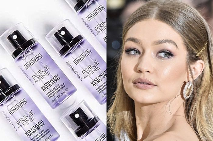 Rekomendasi primer makeup berbentuk spray - Catrice Prime and Fine Multitalent Fixing Spray