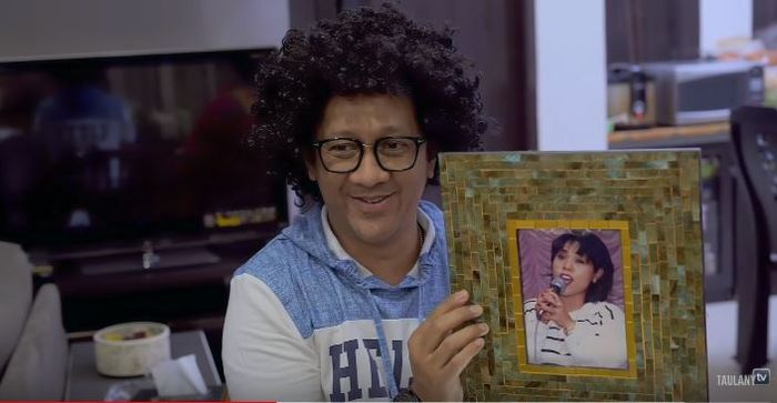 Foto masa muda Nunung yang disebut Andre mirip Dian Piesesha.