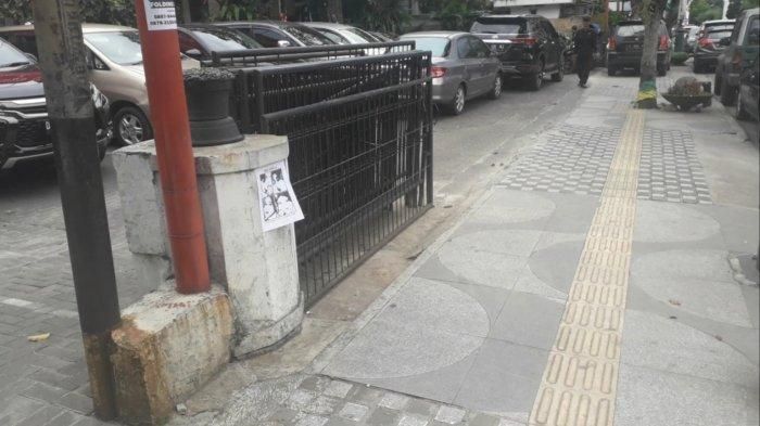 TKP tempat Nike Ardilla kecelakaan