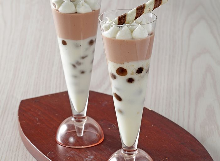 Puding Milo Bubble
