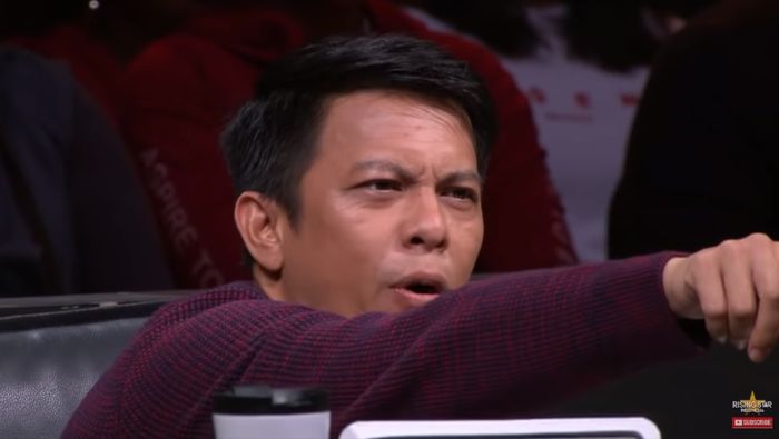 Ekspresi kesal Ariel Noah ketika dijodohkan dengan Sere Kalina