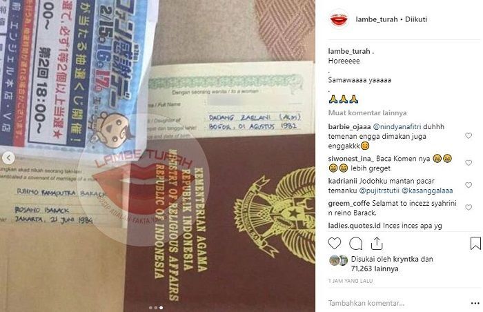 Teka-Teki Tahun Kelahiran Istri Reino Barack, Rapor dan Buku Nikah Syahrini Tunjukan Fakta Berbeda