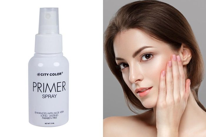Rekomendasi primer makeup berbentuk spray - City Color Primer Spray