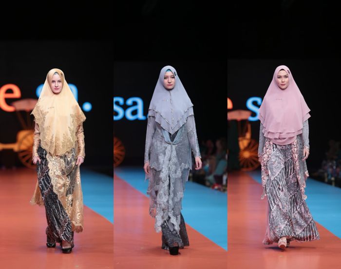 Koleksi kebaya Syar'i dari Si.Se.Sa