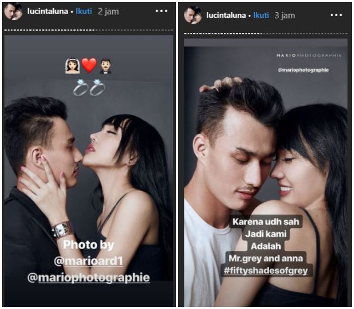 Lucinta Luna mengaku telah resmi menikah dan meminta publik untuk tidak menganggunya.