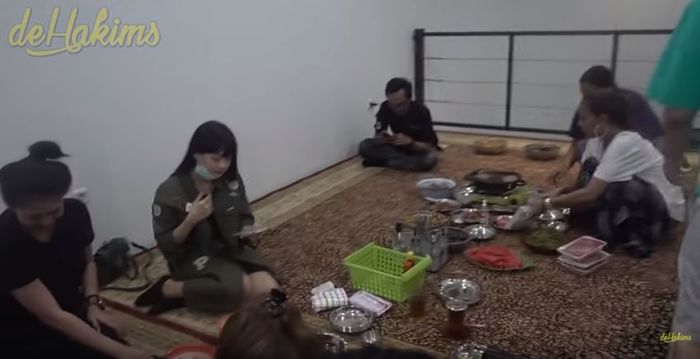 Lantai atas rumah Soimah di Yogyakarta