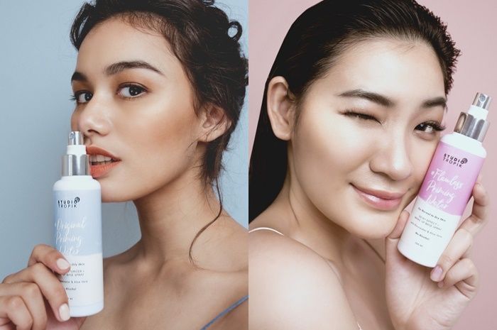 Rekomendasi primer makeup berbentuk spray - Studio Tropik Priming Water
