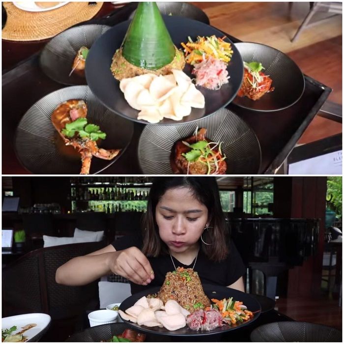 YouTube/ Farida Nurhan ,Tampilan nasi goreng seharga Rp1 juta