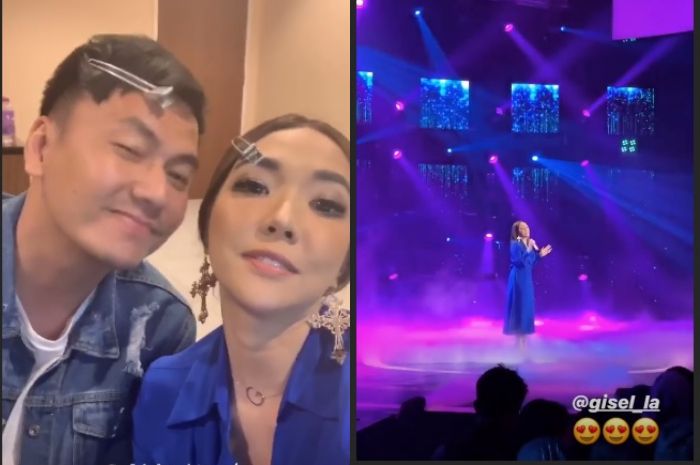 Makin nempel, Wijin dan Gisella Anastasia mulai berani pamerkan kemesraan. Potret Insta Story @gisel_la (kiri) dan @jaysforeal (kanan).