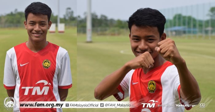 Penyerang timnas U-19 Malaysia, Luqman Hakim Shamsudin. 