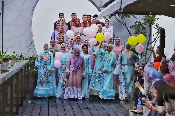 Deretan koleksi terbaru tren busana muslimah Lebaran 2019 dari perancang busana Anggia