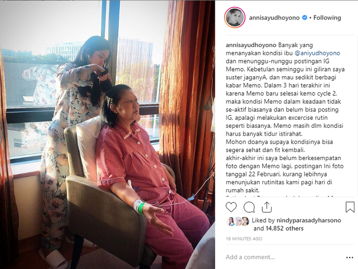 Unggahan Annisa Pohan