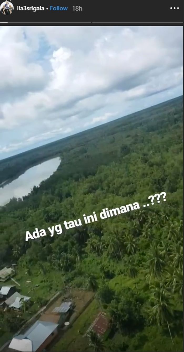 Unggahan stories Lia Ladysta
