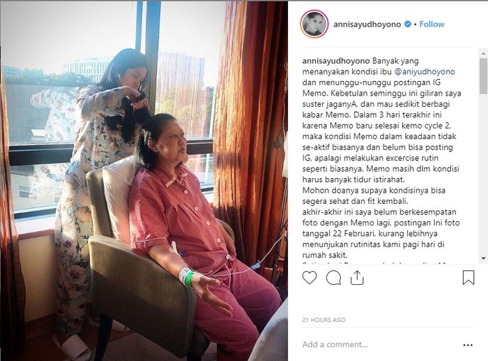 Ani Yudhoyono dan Annisa Pohan