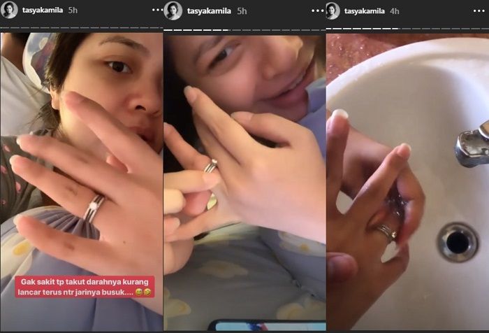 Tasya Kamila ingin lepaskan cincin kawin