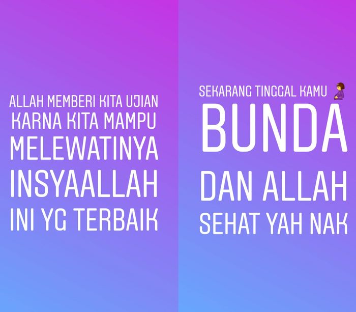 Unggahan Evi Masamba