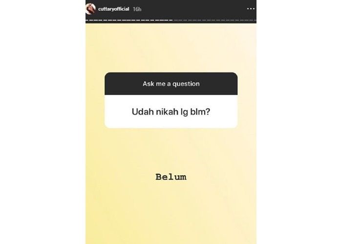 Unggahan Cut Tari