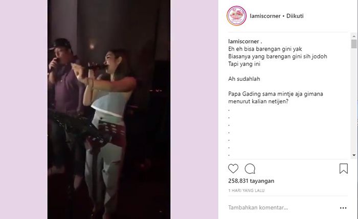 Enggak Nyangka! Ternyata Ini yang Dilakukan Gisella Anastasia Saat Gading Marten Nyanyi Sampai Nangis Di Cafe