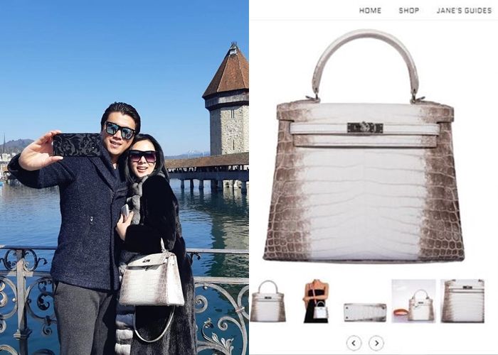 Gaya elegan Syahrini saat bulan madu ke Swiss