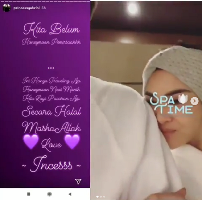 Syahrini dan Reino Barack Akui Belum Bulan Madu, Incess: Pacaran Halal