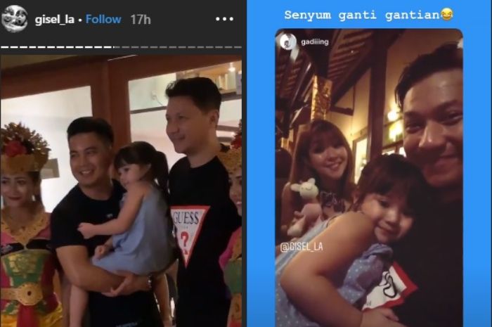 Walau sudah dekat dengan Wijin, Gisella Anastasia tak segan unggah momen kebersamaannya dengan sang mantan, Gading Marten.