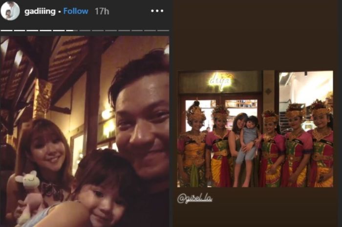 Gading Marten unggah momen kebersamaannya dengan sang mantan istri, Gisella Anastasia.