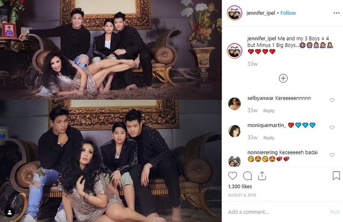 Jennifer dan anak-anaknya