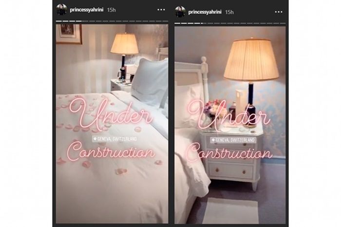 Kamar pengantin Syahrini dan Reino Barack
