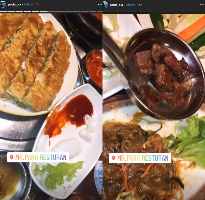 Menu kulineran Korea Luna dan temannya