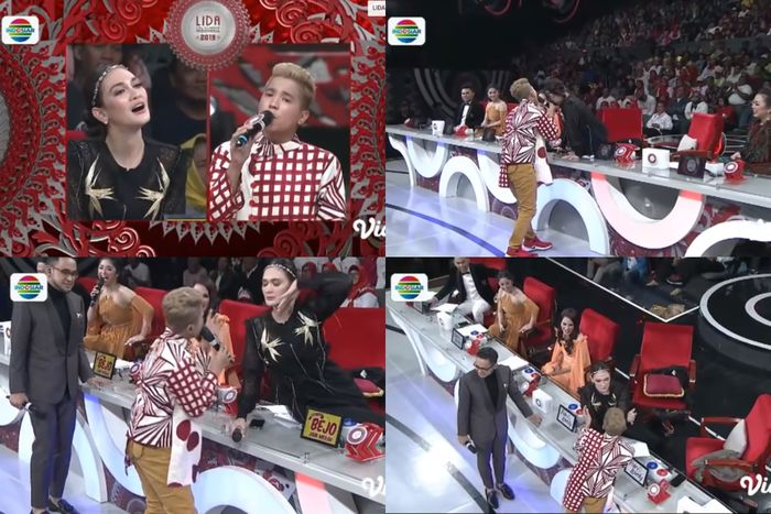 Kelakuan Luna Maya yang jadi sorotan saat jadi juri tamu di acara LIDA 2019