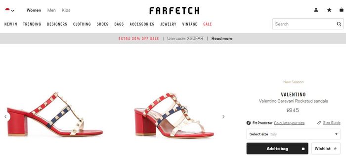 Valentino Garavani Rockstud sandals
 