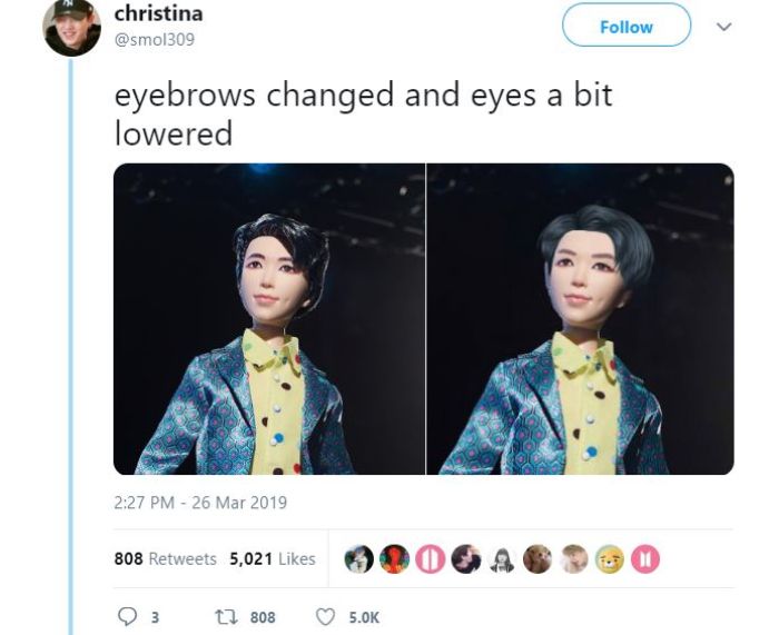 Boneka Bts Buatan Mattel Berbeda Dengan Aslinya Army Edit Boneka Bts Buatan Mattel Berbeda Dengan Aslinya Army Edit
