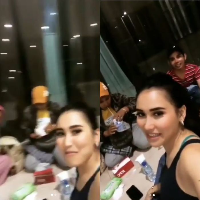 Unggahan Instagram Story Ayu Ting Ting