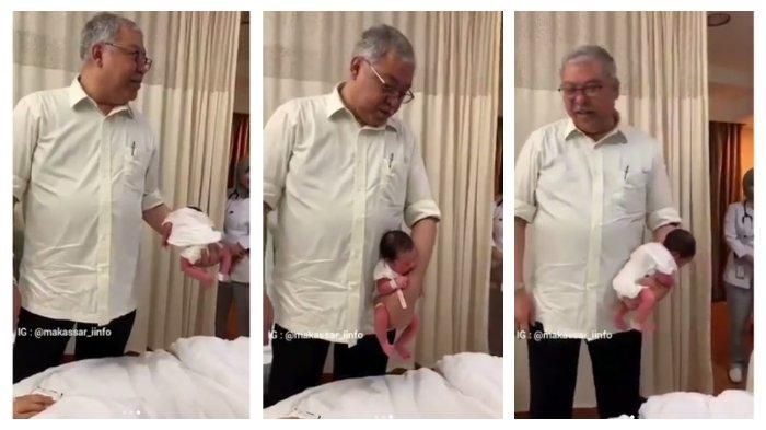 Cara dokter Ali menggendong bayi baru lahir