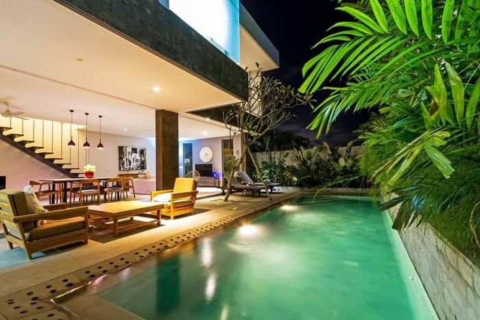 Villa yang disewa Sarita Abdul Mukti