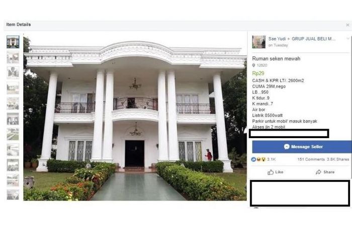 Rumah Sinetron yang viral