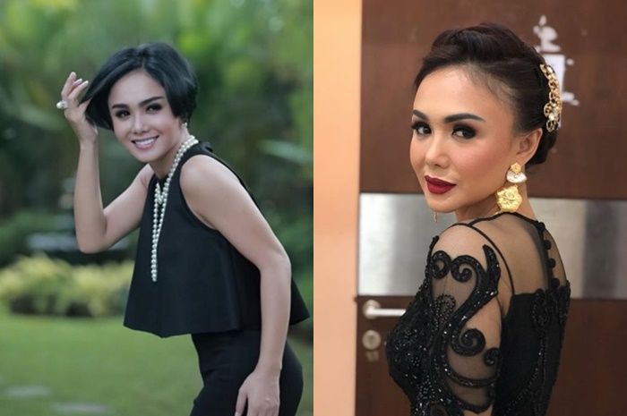 Artis tanah air yang tampil menawan dengan model rambut pendek - Yuni Shara