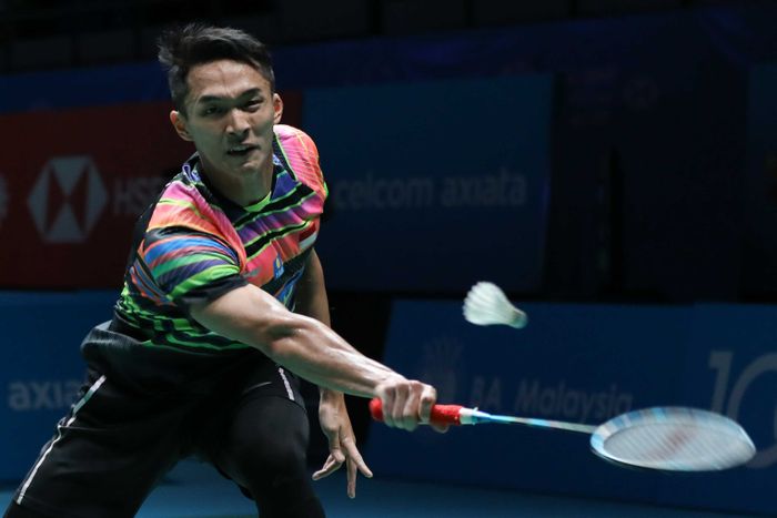 Momen Jonatan Christie Debat Soal Keringat dengan Wasit di 