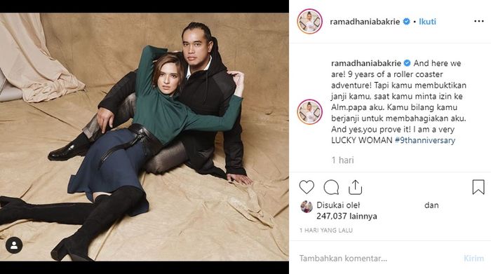 Unggahan Nia Ramadhani